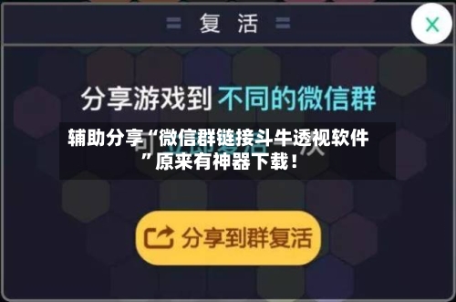 辅助分享“微信群链接斗牛透视软件”原来有神器下载！-第2张图片