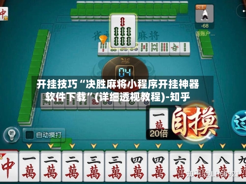 开挂技巧“决胜麻将小程序开挂神器软件下载”(详细透视教程)-知乎-第2张图片
