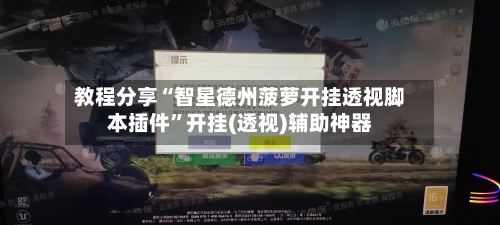 教程分享“智星德州菠萝开挂透视脚本插件”开挂(透视)辅助神器-第2张图片