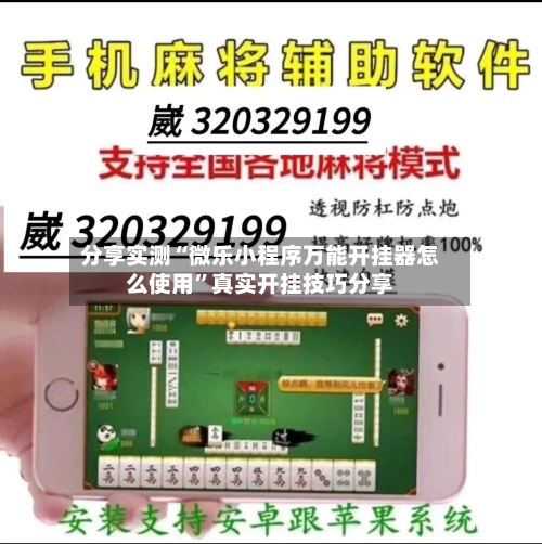 分享实测“微乐小程序万能开挂器怎么使用”真实开挂技巧分享-第2张图片