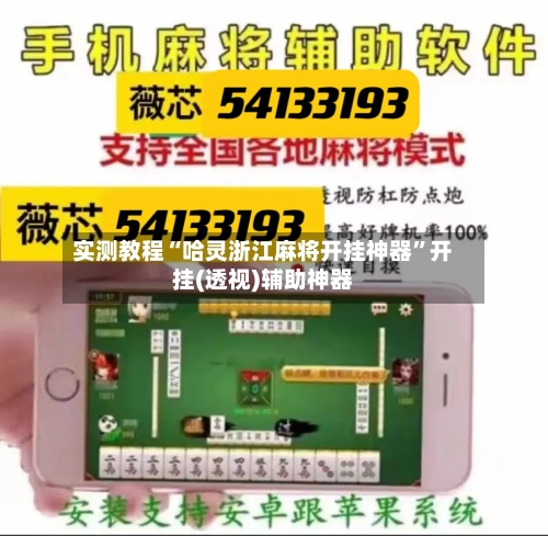 实测教程“哈灵浙江麻将开挂神器”开挂(透视)辅助神器-第2张图片