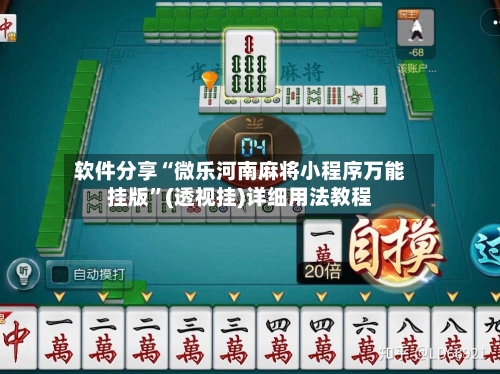 软件分享“微乐河南麻将小程序万能挂版”(透视挂)详细用法教程