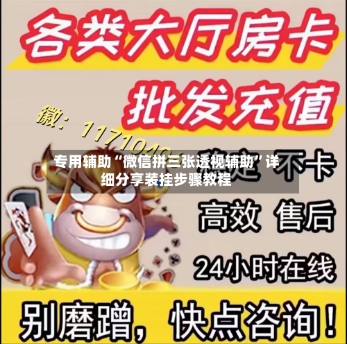 专用辅助“微信拼三张透视辅助”详细分享装挂步骤教程-第2张图片