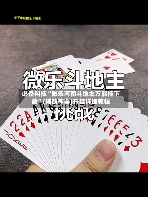 必备科技“微乐河南斗地主万能挂下载”(辅助神器)开挂详细教程-第3张图片
