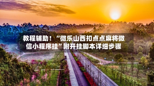 教程辅助！“微乐山西扣点点麻将微信小程序挂	”附开挂脚本详细步骤-第2张图片