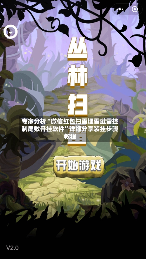 专家分析“微信红包扫雷埋雷避雷控制尾数开挂软件”详细分享装挂步骤教程-第2张图片