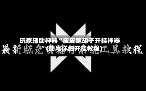 玩家辅助神器“皮皮跑胡子开挂神器”(助赢详细开挂教程)-第2张图片