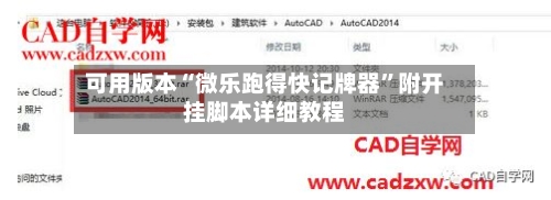 可用版本“微乐跑得快记牌器”附开挂脚本详细教程