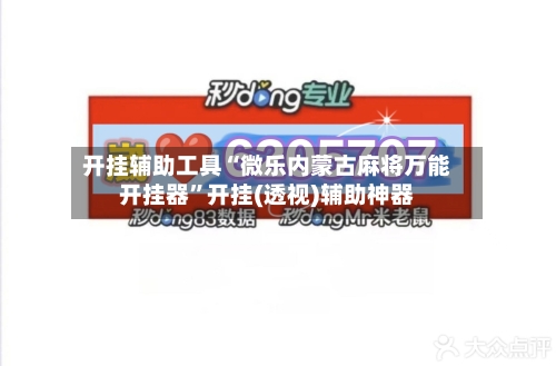 开挂辅助工具“微乐内蒙古麻将万能开挂器”开挂(透视)辅助神器-第3张图片