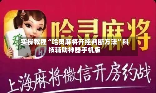 实操教程“哈灵麻将开挂判断方法”科技辅助神器手机版-第2张图片