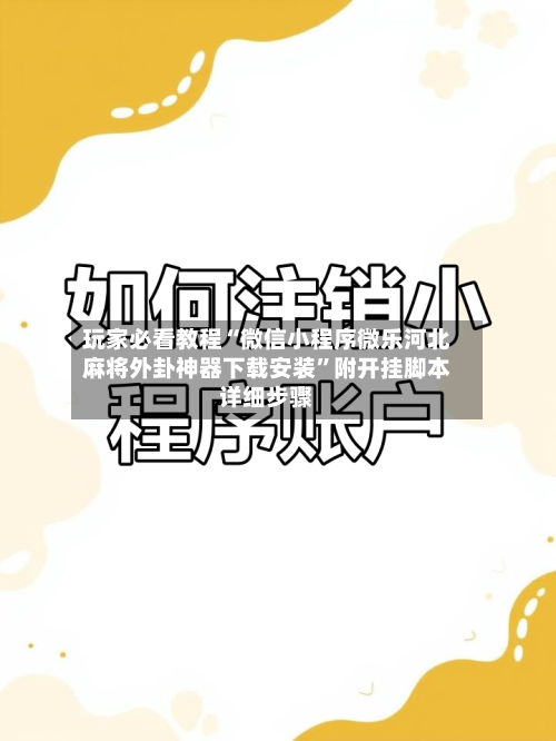 玩家必看教程“微信小程序微乐河北麻将外卦神器下载安装”附开挂脚本详细步骤-第3张图片