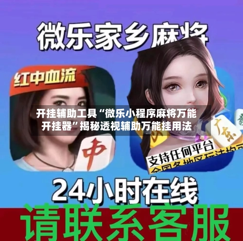开挂辅助工具“微乐小程序麻将万能开挂器	”揭秘透视辅助万能挂用法-第2张图片