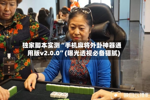 独家脚本实测“手机麻将外卦神器通用版v2.0.0”(曝光透视必备猫腻)-第3张图片