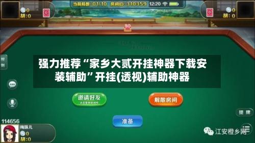 强力推荐“家乡大贰开挂神器下载安装辅助”开挂(透视)辅助神器-第2张图片