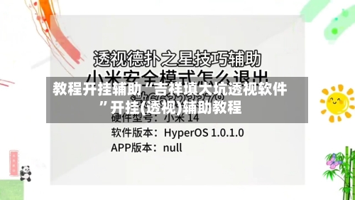 教程开挂辅助“吉祥填大坑透视软件”开挂(透视)辅助教程-第2张图片