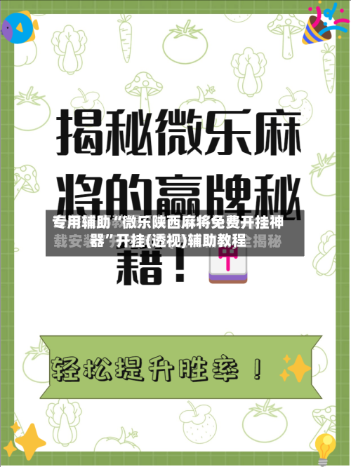 专用辅助“微乐陕西麻将免费开挂神器”开挂(透视)辅助教程-第3张图片