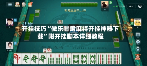 开挂技巧“微乐甘肃麻将开挂神器下载”附开挂脚本详细教程-第3张图片