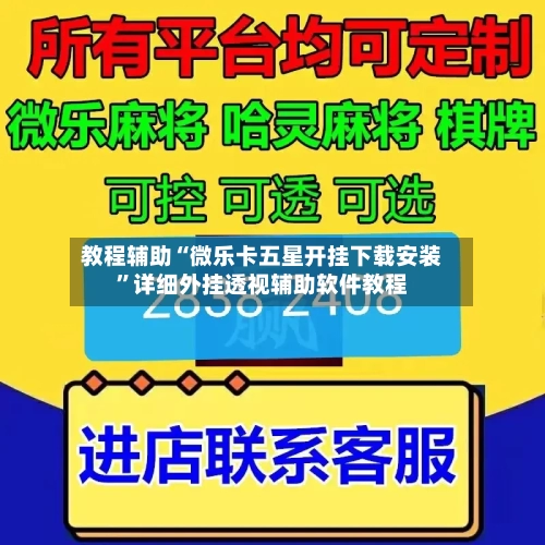 教程辅助“微乐卡五星开挂下载安装	”详细外挂透视辅助软件教程-第2张图片