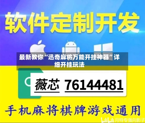 最新教你“迅奇麻将万能开挂神器”详细开挂玩法-第2张图片