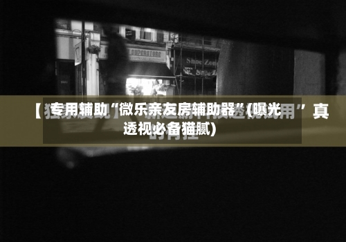 专用辅助“微乐亲友房辅助器	”(曝光透视必备猫腻)-第2张图片