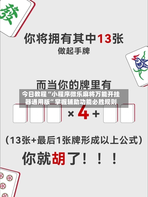 今日教程“小程序微乐麻将万能开挂器通用版”掌握辅助功能必胜规则-第2张图片
