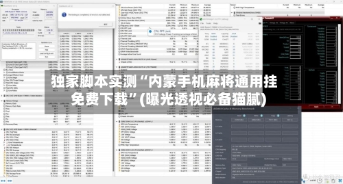 独家脚本实测“内蒙手机麻将通用挂免费下载	”(曝光透视必备猫腻)-第2张图片