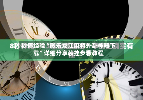 秒懂经验“微乐龙江麻将外卦神器下载”详细分享装挂步骤教程