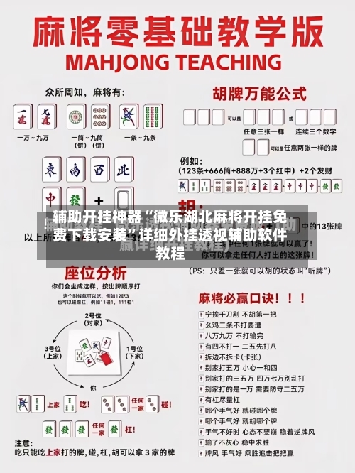 辅助开挂神器“微乐湖北麻将开挂免费下载安装”详细外挂透视辅助软件教程-第2张图片