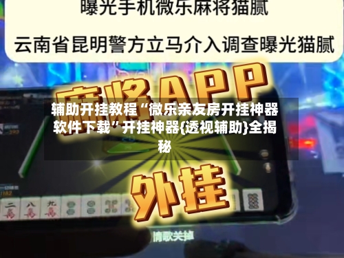 辅助开挂教程“微乐亲友房开挂神器软件下载”开挂神器{透视辅助}全揭秘-第3张图片