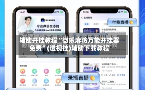 辅助开挂教程“微乐麻将万能开挂器免费”(透视挂)辅助下载教程-第2张图片