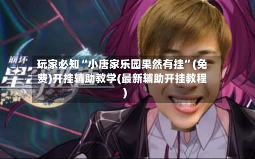 玩家必知“小唐家乐园果然有挂”(免费)开挂辅助教学(最新辅助开挂教程)