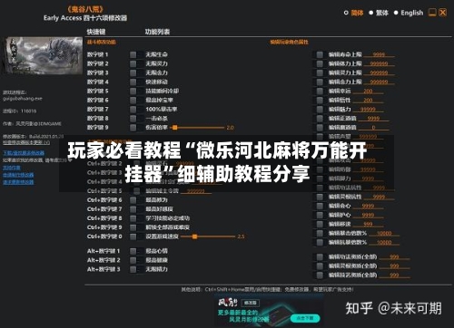 玩家必看教程“微乐河北麻将万能开挂器”细辅助教程分享-第3张图片
