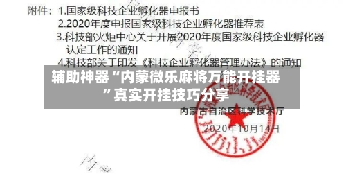 辅助神器“内蒙微乐麻将万能开挂器”真实开挂技巧分享-第3张图片
