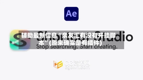 辅助最新信息“亲友汇有没有开挂脚本	”(原来确实是有插件)-第2张图片