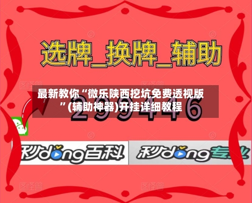 最新教你“微乐陕西挖坑免费透视版”(辅助神器)开挂详细教程-第3张图片