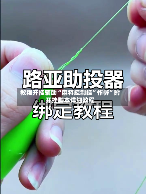 教程开挂辅助“麻将控制挂	”作弊”附开挂脚本详细教程-第2张图片