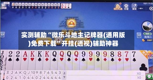 实测辅助“微乐斗地主记牌器(通用版)免费下载”开挂(透视)辅助神器-第3张图片