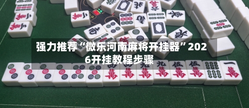 强力推荐“微乐河南麻将开挂器”2026开挂教程步骤