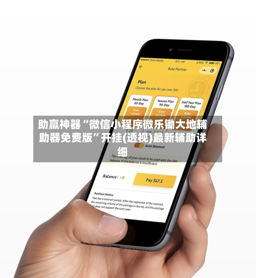 助赢神器“微信小程序微乐锄大地辅助器免费版	”开挂(透视)最新辅助详细-第3张图片