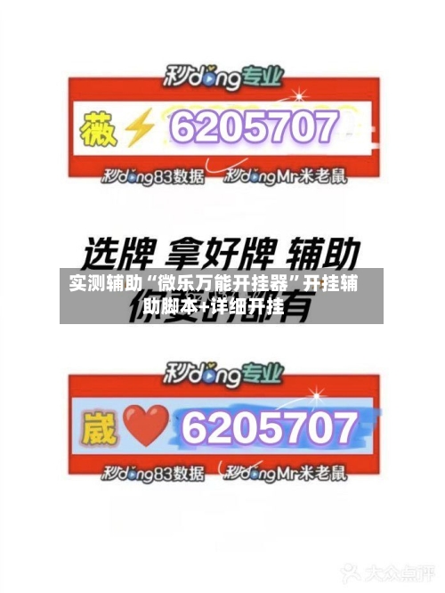 实测辅助“微乐万能开挂器	”开挂辅助脚本+详细开挂-第3张图片