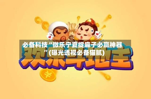 必备科技“微乐宁夏捉麻子必赢神器”(曝光透视必备猫腻)-第2张图片