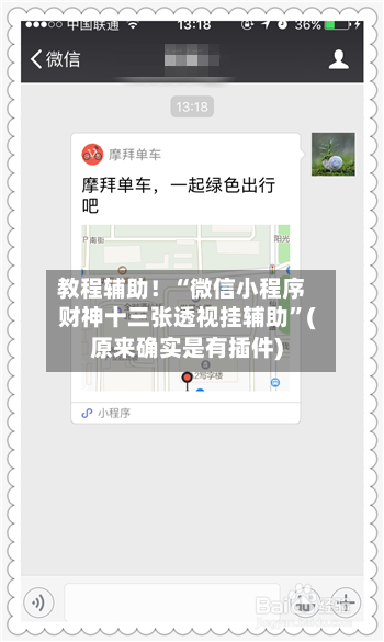教程辅助！“微信小程序财神十三张透视挂辅助	”(原来确实是有插件)-第2张图片