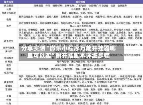 分享实测“微乐小程序万能开挂器哪里可以买”附开挂脚本详细步骤-第3张图片
