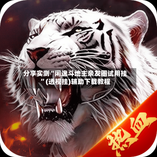 分享实测“闲逸斗地主亲友圈试用挂”(透视挂)辅助下载教程-第2张图片