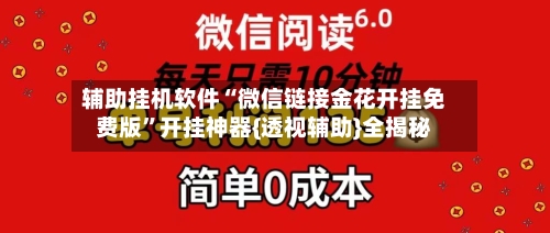 辅助挂机软件“微信链接金花开挂免费版	”开挂神器{透视辅助}全揭秘-第2张图片