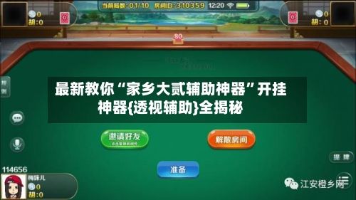 最新教你“家乡大贰辅助神器”开挂神器{透视辅助}全揭秘-第2张图片