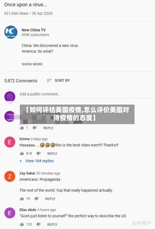 【如何评估美国疫情,怎么评价美国对待疫情的态度】-第2张图片
