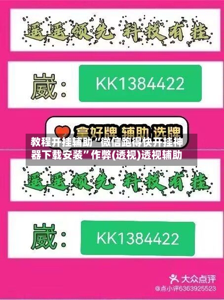 教程开挂辅助“微信跑得快开挂神器下载安装”作弊(透视)透视辅助-第2张图片