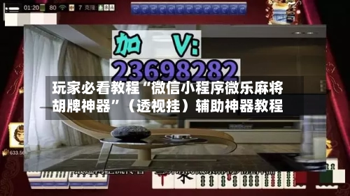 玩家必看教程“微信小程序微乐麻将胡牌神器”（透视挂）辅助神器教程-第3张图片