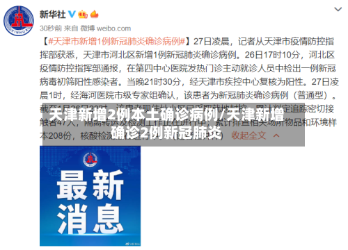 天津新增2例本土确诊病例/天津新增确诊2例新冠肺炎-第3张图片